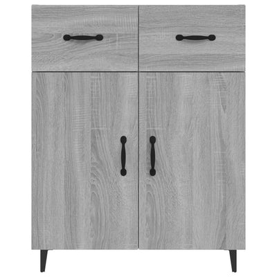 Senkki harmaa Sonoma 69,5x34x90 cm tekninen puu