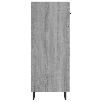 Senkki harmaa Sonoma 69,5x34x90 cm tekninen puu