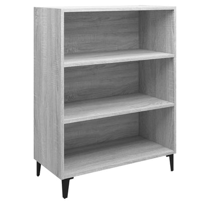 Senkki harmaa Sonoma 69,5x32,5x90 cm tekninen puu