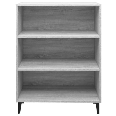 Senkki harmaa Sonoma 69,5x32,5x90 cm tekninen puu