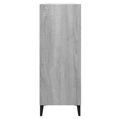 Senkki harmaa Sonoma 69,5x32,5x90 cm tekninen puu
