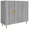 Senkki harmaa Sonoma 90x34x80 cm tekninen puu