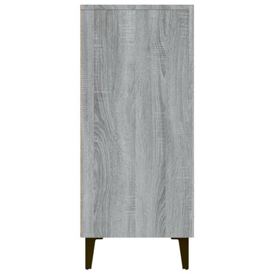 Senkki harmaa Sonoma 90x34x80 cm tekninen puu