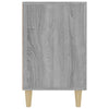 Senkki harmaa Sonoma 100x36x60 cm tekninen puu