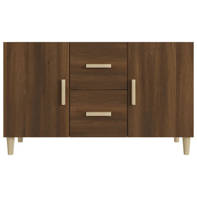 Senkki ruskea tammi 100x36x60 cm tekninen puu