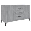 Senkki harmaa Sonoma 100x36x60 cm tekninen puu