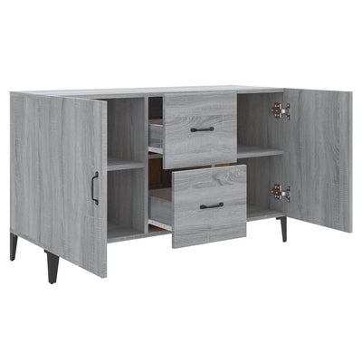 Senkki harmaa Sonoma 100x36x60 cm tekninen puu