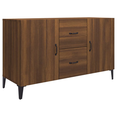 Senkki ruskea tammi 100x36x60 cm tekninen puu
