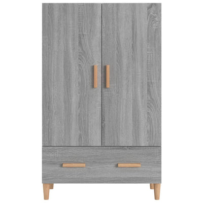Kaappi harmaa Sonoma 70x31x115 cm tekninen puu