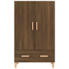 Kaappi ruskea tammi 70x31x115 cm tekninen puu