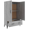 Kaappi harmaa Sonoma 70x31x115 cm tekninen puu