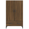 Kaappi ruskea tammi 70x31x115 cm tekninen puu