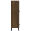 Kaappi ruskea tammi 70x31x115 cm tekninen puu