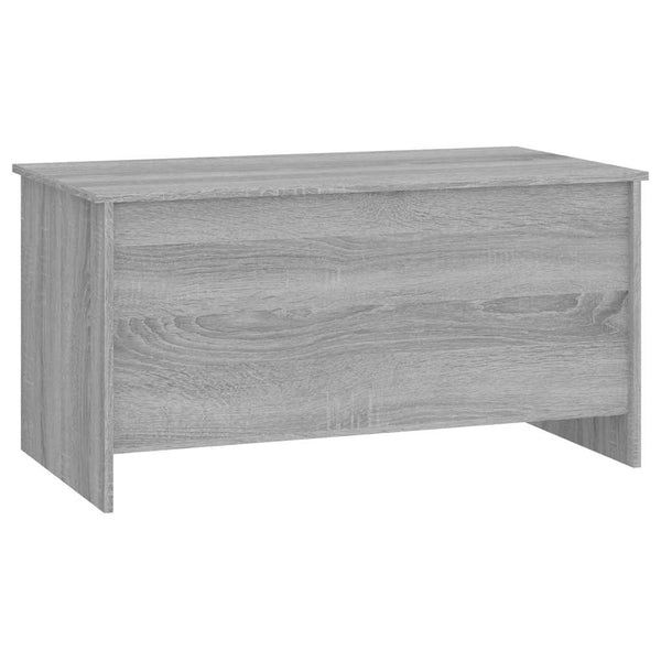 Sohvapöytä harmaa Sonoma 102x55,5x52,5 cm tekninen puu