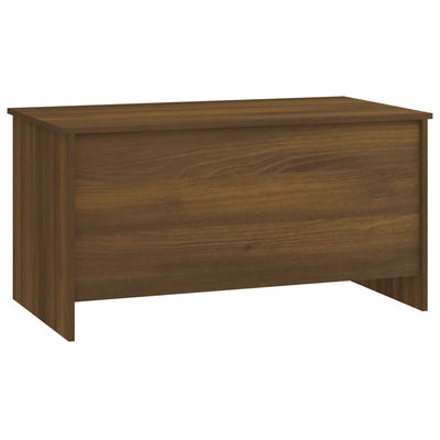 Sohvapöytä ruskea tammi 102x55,5x52,5 cm tekninen puu
