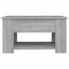 Harmaa sohvapöytä Metilina 79x49x41cm (puinen)