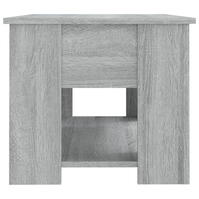Sohvapöytä harmaa Sonoma 79x49x41 cm tekninen puu