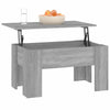 Sohvapöytä harmaa Sonoma 79x49x41 cm tekninen puu