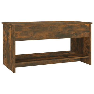 Sohvapöytä savutammi 102x50x52,5 cm tekninen puu