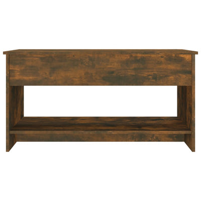 Sohvapöytä savutammi 102x50x52,5 cm tekninen puu