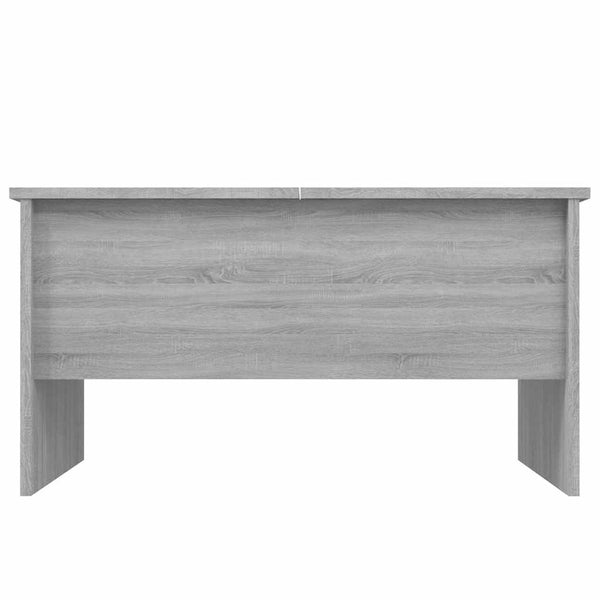 Sohvapöytä harmaa Sonoma 80x50x42,5 cm tekninen puu