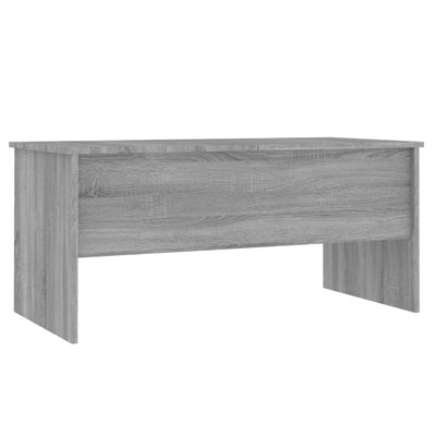 Sohvapöytä harmaa Sonoma 102x50,5x46,5 cm tekninen puu