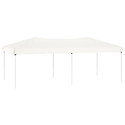 Kokoontaittuva juhlateltta valkoinen 3x6 m