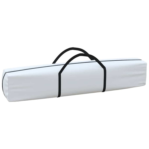 Valkoinen kokoontaittuva juhlateltta sivuseinillä Mefodie 3x6 m