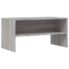 TV-taso harmaa Sonoma 80x40x40 cm tekninen puu