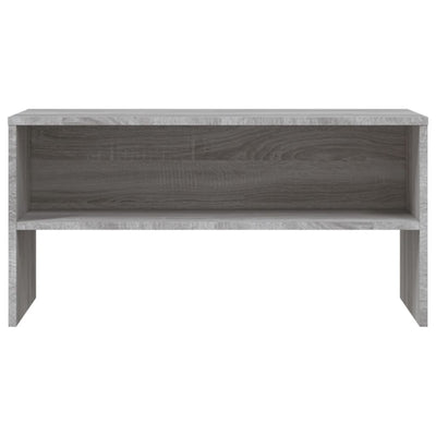 TV-taso harmaa Sonoma 80x40x40 cm tekninen puu