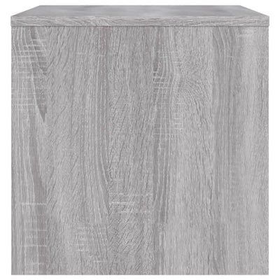 TV-taso harmaa Sonoma 80x40x40 cm tekninen puu