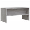 TV-taso harmaa Sonoma 80x40x40 cm tekninen puu