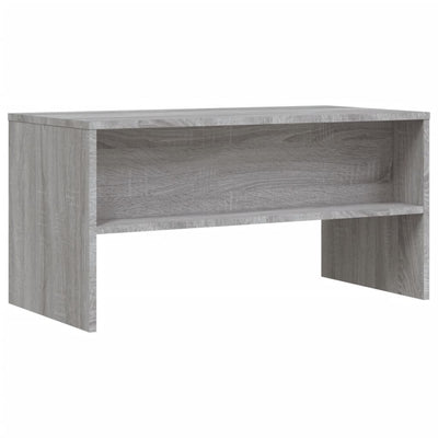 TV-taso harmaa Sonoma 80x40x40 cm tekninen puu