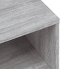 TV-taso harmaa Sonoma 80x40x40 cm tekninen puu