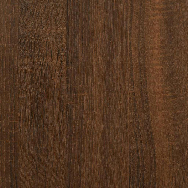 Kirjahylly / TV-taso ruskea tammi 36x30x143 cm tekninen puu