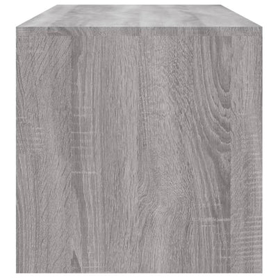 Sohvapöytä harmaa Sonoma 100x40x40 cm tekninen puu