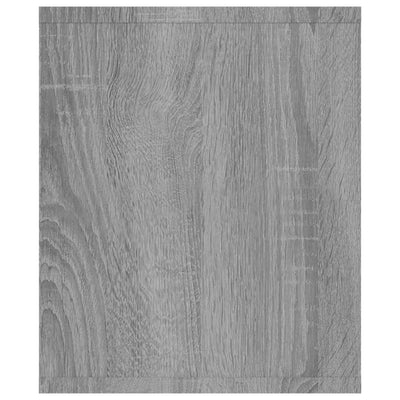 Kirjahylly / TV-taso harmaa Sonoma 143x30x36 cm tekninen puu