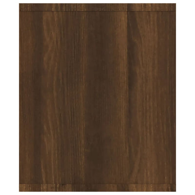 Ruskea tammi kirjahylly / tv-taso Rudovica 143x30x36cm (puinen)