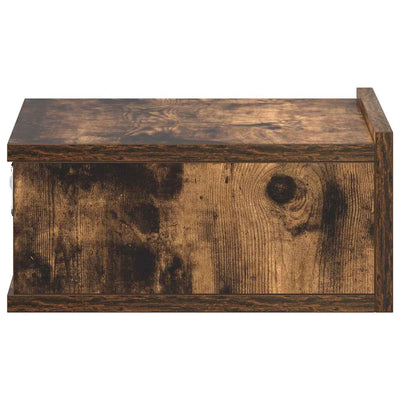 Savutammi kelluvat yöpöydät Saif 40x30x15cm (2 kpl puinen)