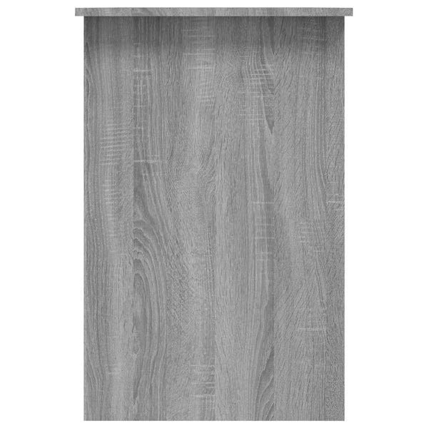 Työpöytä harmaa Sonoma 100x50x76 cm tekninen puu