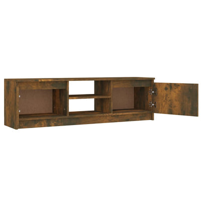 TV-taso savutammi 120x30x35,5 cm tekninen puu