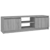 TV-taso harmaa Sonoma 120x30x35,5 cm tekninen puu