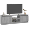 TV-taso harmaa Sonoma 120x30x35,5 cm tekninen puu
