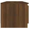 TV-taso ruskea tammi 140x40x35,5 cm tekninen puu