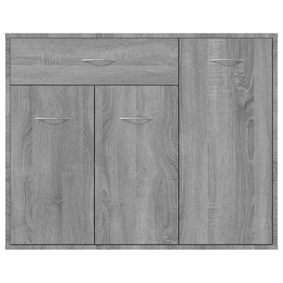 Senkki harmaa Sonoma 88x30x70 cm tekninen puu