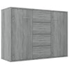 Senkki harmaa Sonoma 88x30x65 cm tekninen puu