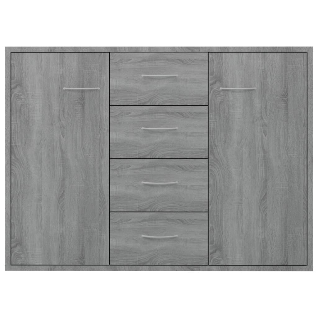 Harmaa senkki Aracsia 88x30x65cm (puinen)