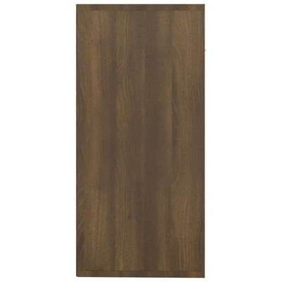 Senkki ruskea tammi 88x30x65 cm tekninen puu