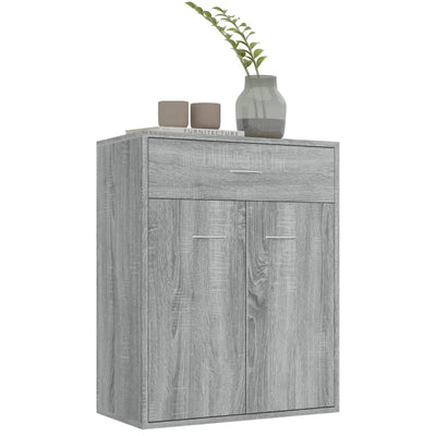 Senkki harmaa Sonoma 60x30x75 cm tekninen puu