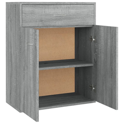 Senkki harmaa Sonoma 60x30x75 cm tekninen puu